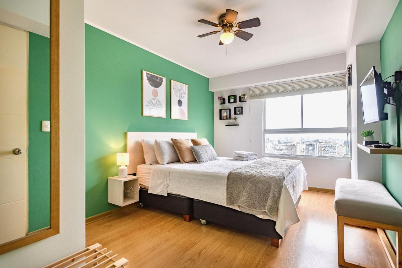 Alu Apartments - Limit With Miraflores Panoramic City View Lima Ngoại thất bức ảnh