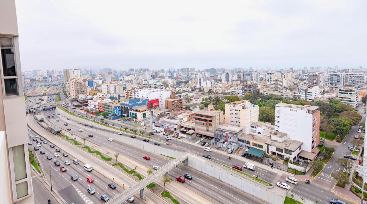 Alu Apartments - Limit With Miraflores Panoramic City View Lima Ngoại thất bức ảnh