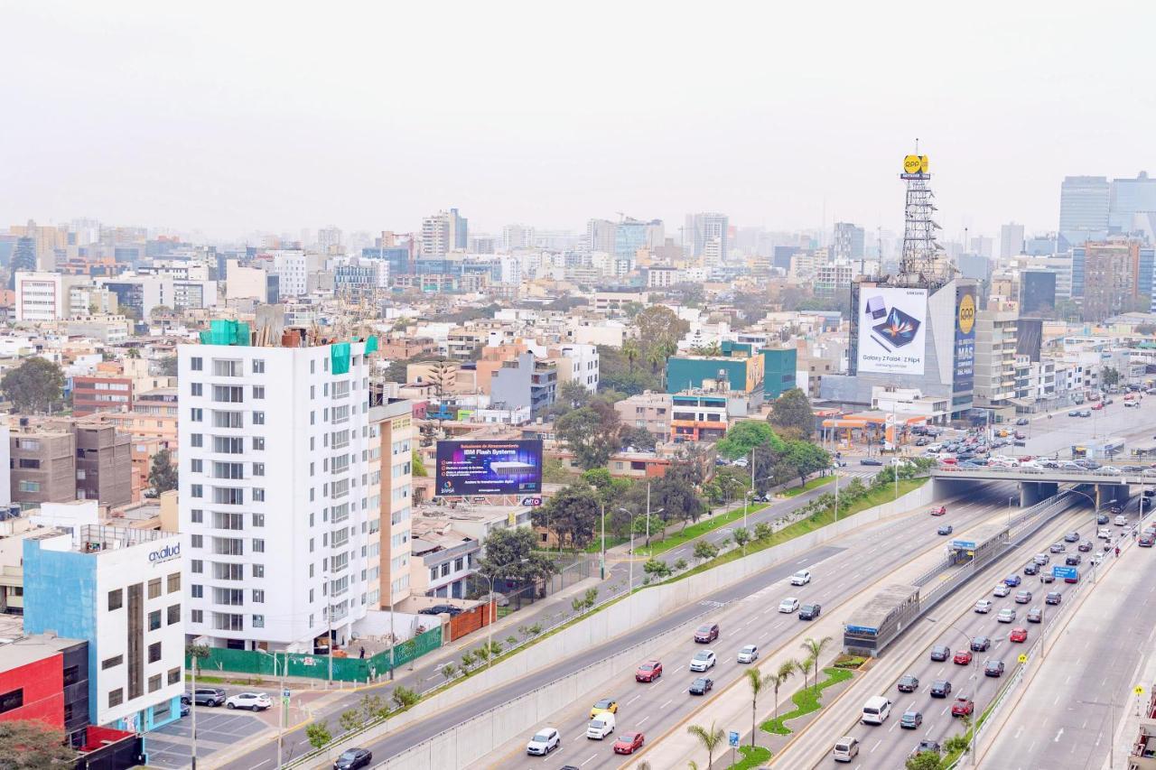 Alu Apartments - Limit With Miraflores Panoramic City View Lima Ngoại thất bức ảnh