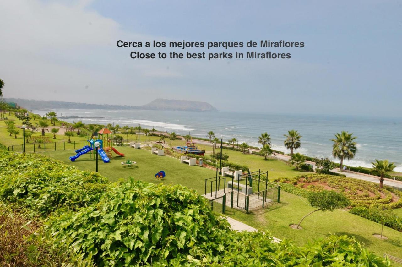 Alu Apartments - Limit With Miraflores Panoramic City View Lima Ngoại thất bức ảnh
